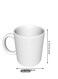 Arabic Coffee Mug "I Don't Care" Elegant Design &amp; Horse Graphic in Green