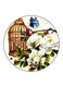 Flowers Printed Fridge Magnet Multicolour
