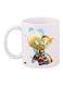 Cartoon Printed Coffee Mug White/Yellow/Blue