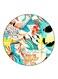 Flowers Printed Fridge Magnet Multicolour