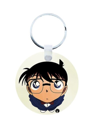 Detective Conan Wooden Keychain