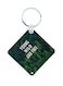 English Phrases Wooden Keychain