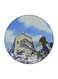Cartoon Printed Fridge Magnet Multicolour 5.5 x 5.5cm