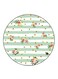 Flowers Printed Fridge Magnet Multicolour
