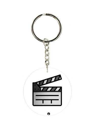 Printed Single Sided Keychain
