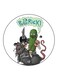 Rick And Morty Printed Fridge Magnet Multicolour