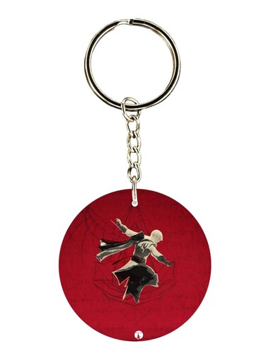 Double Sided Assasin's Creed Printed Keychain