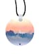English Phrases Printed Car Mirror Pendant
