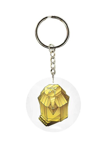 Anime Digimon Printed Keychain