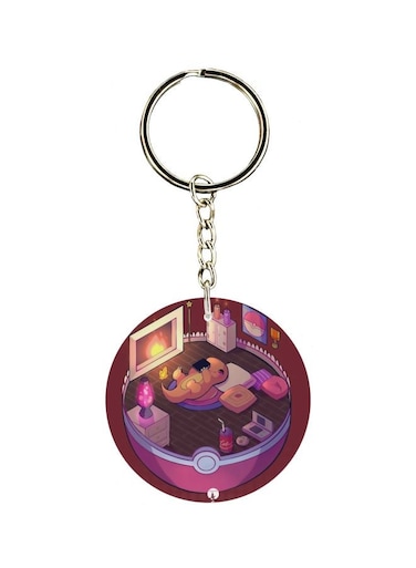 Printed Dual Sided Keychain