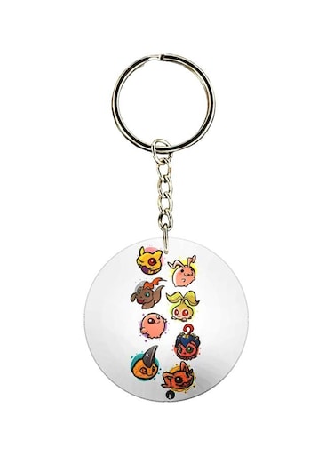 Digimon Anime Printed Keychain