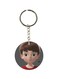 Boy Printed Double Sided Keychain