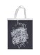 Love Is In The Air Printed Shopping Bag Black/White