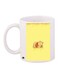 Winnie The Pooh Printed Coffee Mug White/Yellow/Red 11ounce