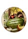 Food Printed Fridge Magnet Multicolour
