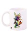 Spyro Video Game Printed Mug White/Purple/Green Standard Size