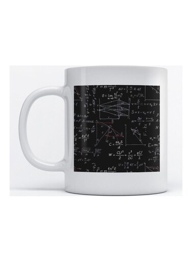 Mug Maths Lovers for Coffee and Tea White 350ml