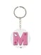 Alphabet M Kitty Cartoon Themed Keychain