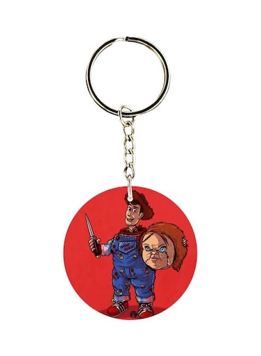 Curse Of Chucky Printed Double Sided Keychain