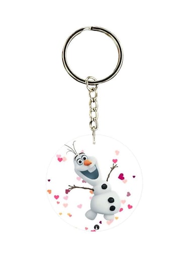 Olaf Themed Keychain