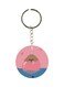 Cute Cartoon Bear Themed Keychain