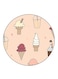 Ice Cream Printed Fridge Magnet Multicolour