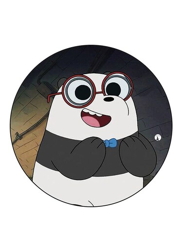 We Bare Bears Printed Fridge Magnet Multicolour