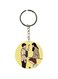 Couple Printed Keychain