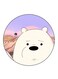 We Bare Bears Printed Fridge Magnet Multicolour
