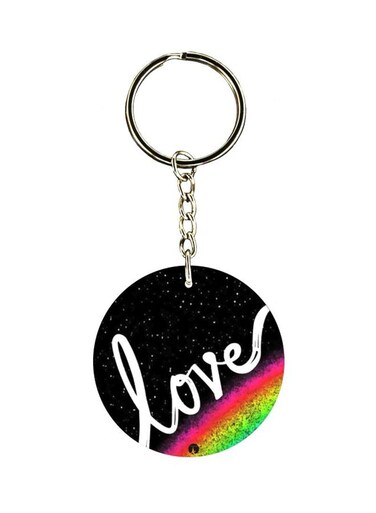 Love Printed Keychain