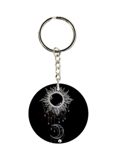 Moon Printed Keychain