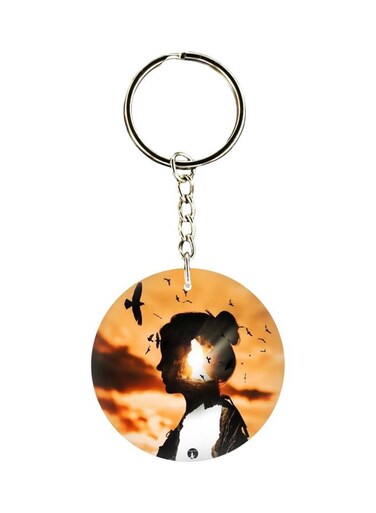 Double Side Printed Keychain
