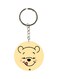 Pooh Printed Single Sided Keychain