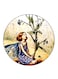 Fairy Printed Fridge Magnet Round Multicolour