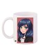 Cartoon Girl Printed Coffee Mug White/Blue/Pink
