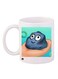 Stone Printed Coffee Mug White/Blue/Beige