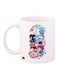 Sonic Video Game Printed Mug Blue/Red/Yellow Standard Size