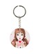Single Sided Printed Keychain