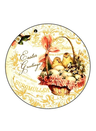 Birds Printed Fridge Magnet Multicolour
