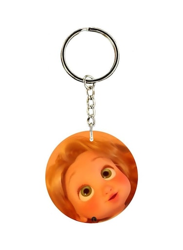 Rapunzel Printed Double Sided Keychain
