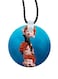 Brave Printed Car Mirror Pendant