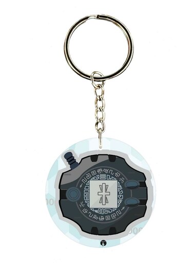 Anime Digimon Printed Keychain