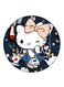 Hello Kitty Printed Fridge Magnet Multicolour