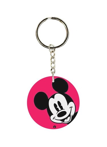 Mickey Mouse Cartoon Printed Keychain