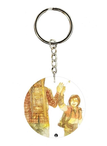 Video Game The Last Of Us Printed Keychain