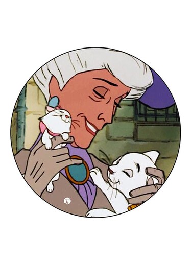 Disney Printed Fridge Magnet Round Multicolour