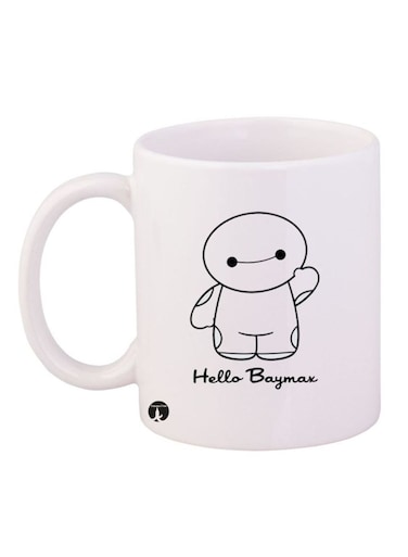 Disney Printed Mug White/Black 12ounce