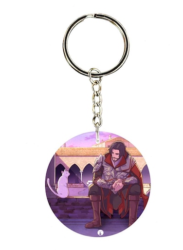 Assassin's Creed Double Side Printed Keychain
