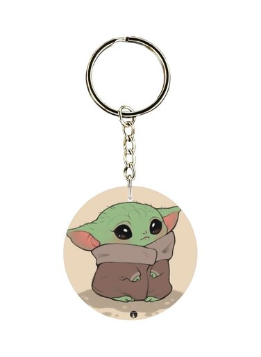 Cartoon Printed Keychain