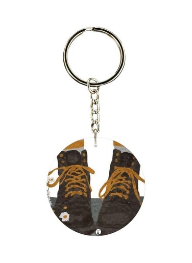 One Side Printed Keychain